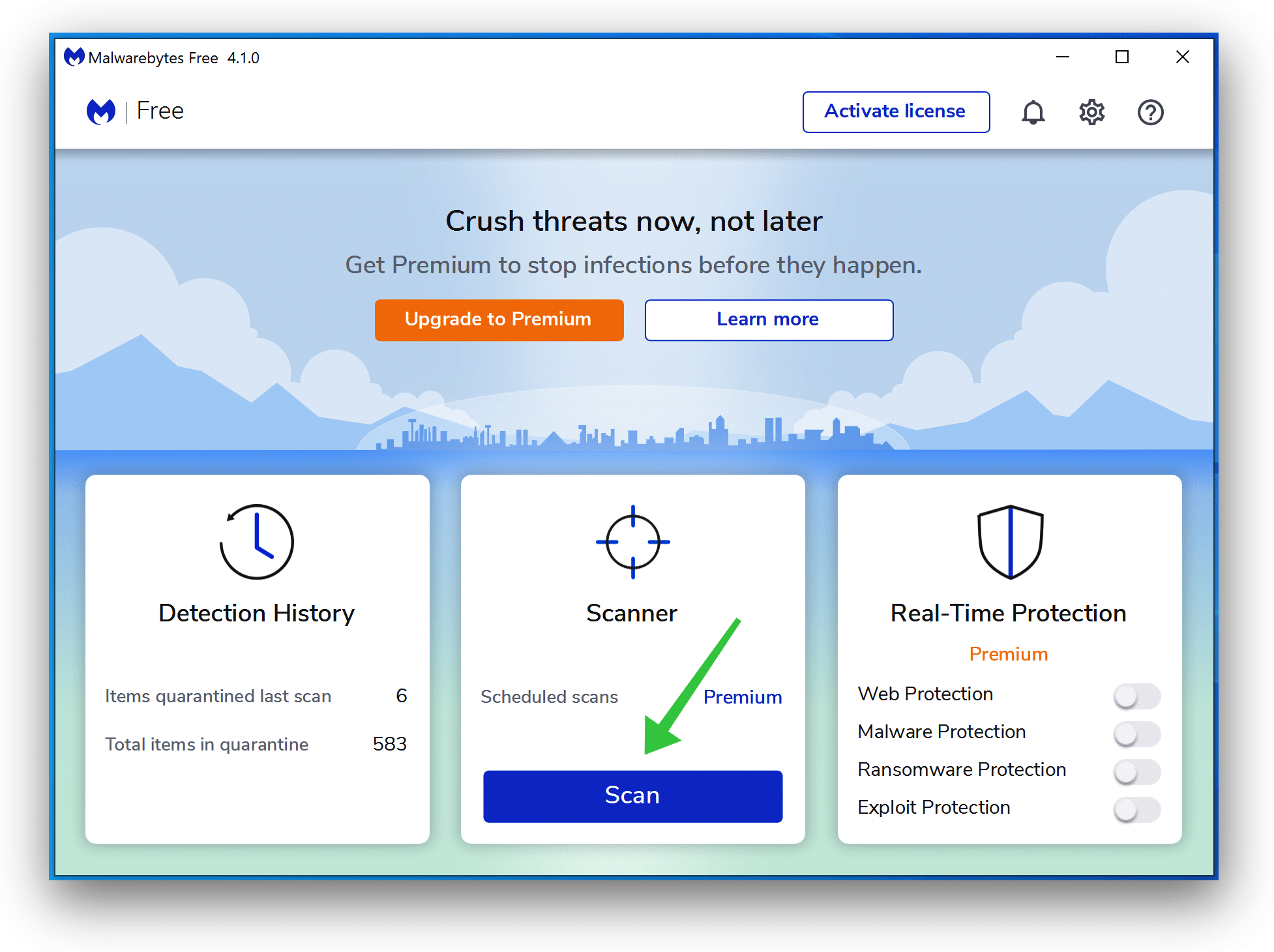Remove Uidtime.com with Malwarebytes
